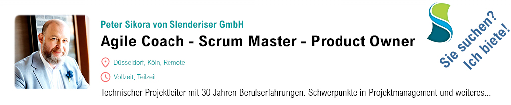 Agile Coach - Scrum Master - Product Owner -